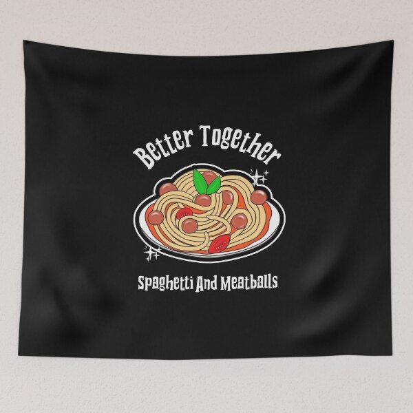 Item preview, Funny Spaghetti And Meatballs designed and sold by Sartoris Art.