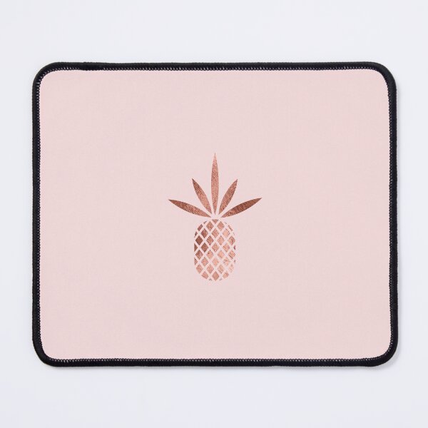 Item preview, Rose Gold Pineapple – Sparkling Tropical Fruit Illustration designed and sold by pineappledizajn.