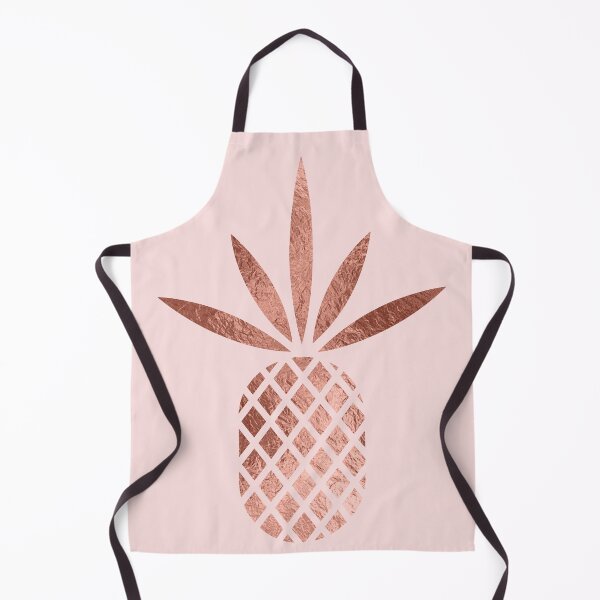 Item preview, Rose Gold Pineapple – Sparkling Tropical Fruit Illustration designed and sold by pineappledizajn.
