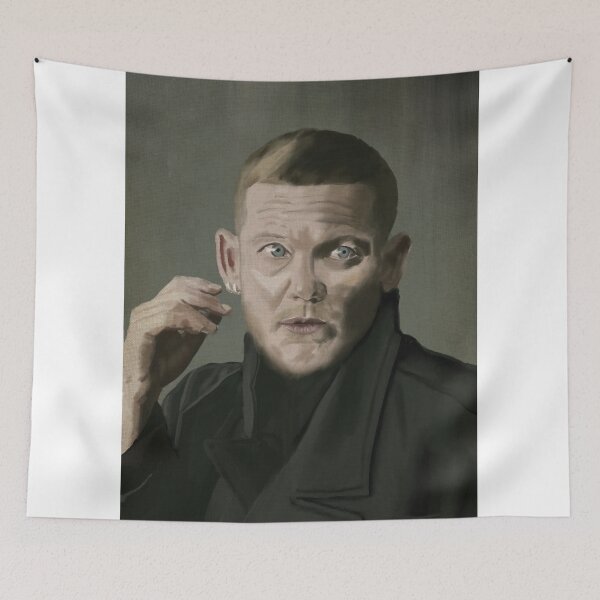 Item preview, Portrait painting of Kae Tempest designed and sold by thehat24.