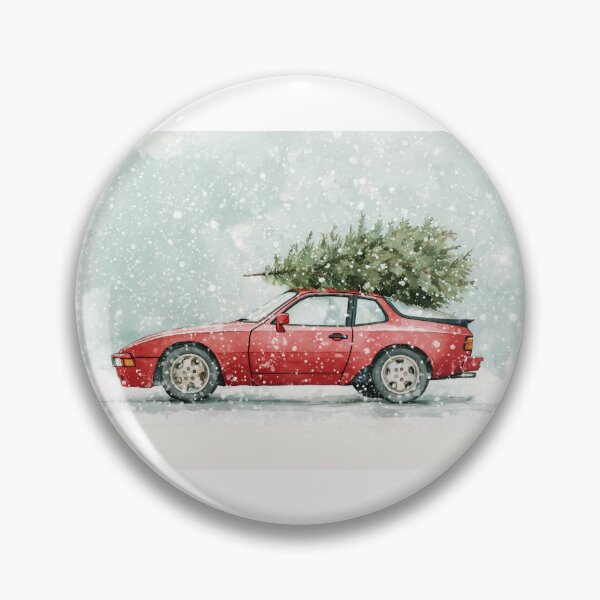 Artikelvorschau, Porsche 944 Winter Wonderland Weihnachten entworfen und verkauft von blackdogshop.