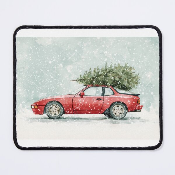 Item preview, Porsche 944 Winter Wonderland Christmas designed and sold by blackdogshop.