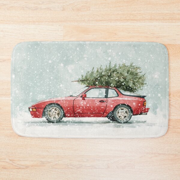 Item preview, Porsche 944 Winter Wonderland Christmas designed and sold by blackdogshop.