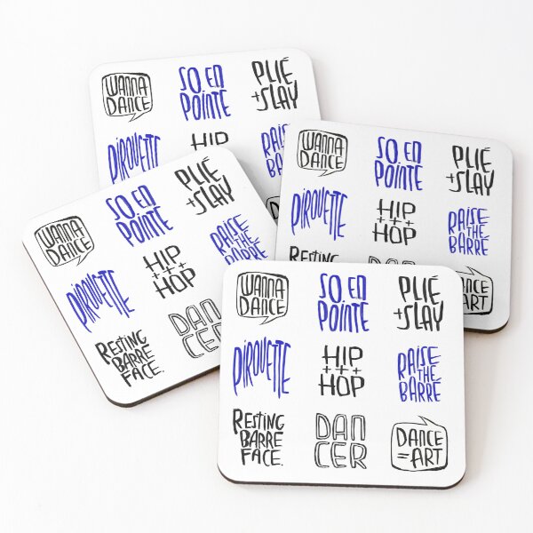 Item preview, Dancer text collection  designed and sold by danceink.