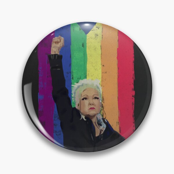 Item preview, Portrait painting of Cyndi Lauper  designed and sold by thehat24.