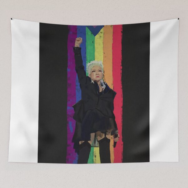 Item preview, Portrait painting of Cyndi Lauper  designed and sold by thehat24.