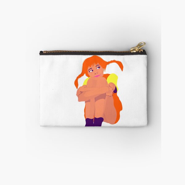Item preview, Curious Girl with Braided Orange Hair designed and sold by VectOstyle.