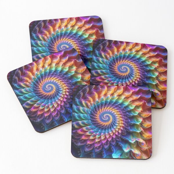 Item preview, Colorful Dizzy Dimensions - Optical Illusion designed and sold by RockitBaby.