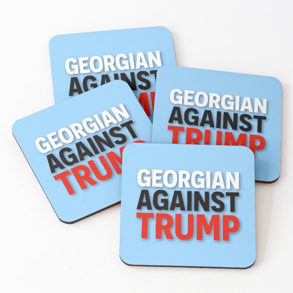 Item preview, Georgian Against Trump designed and sold by Square Peg's.