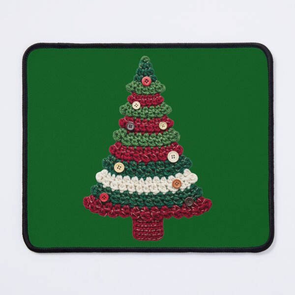 Item preview, Cozy Knit Yarn Christmas Tree | Holiday Crafter & Knitting Lover Gift designed and sold by Design_Your_Day.