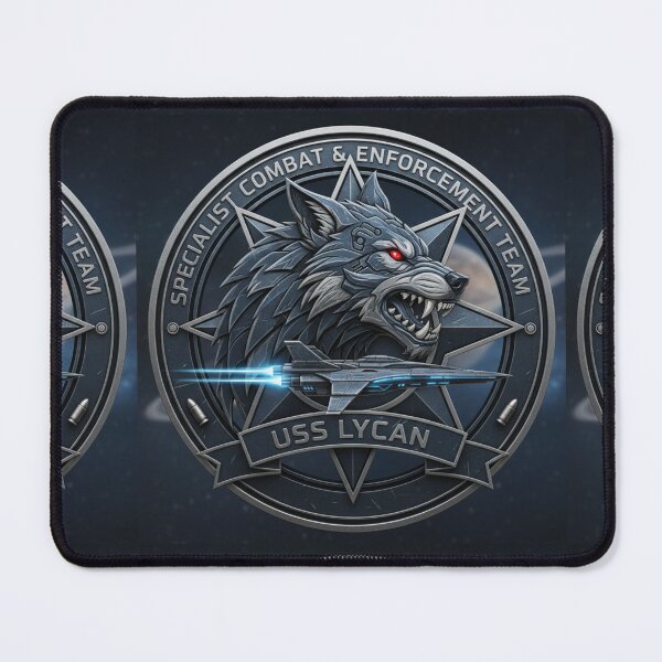 Item preview, emblem for the USS Lycan:  designed and sold by HuntsmithMerch.