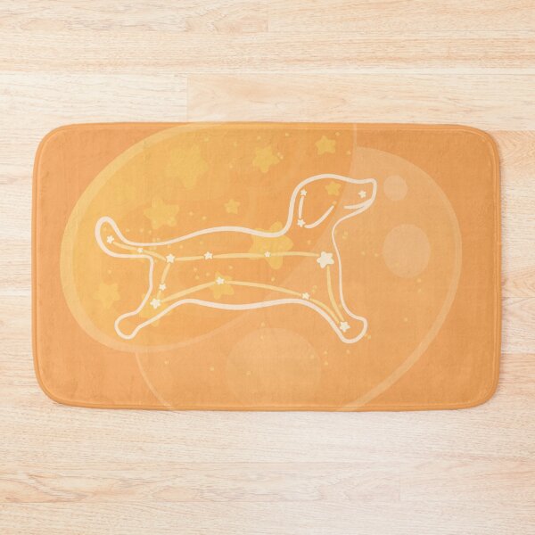 Item preview, Minimalist Puppy Silhouette over Yellow designed and sold by Oni Figments.