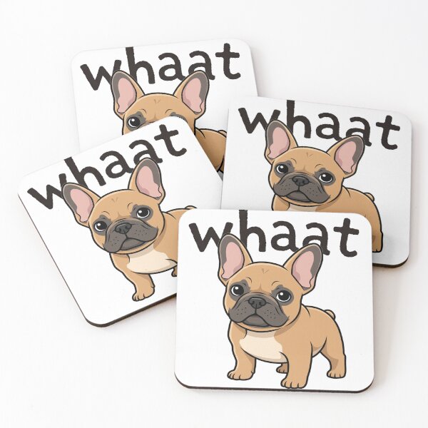 Item preview, My Friend - French Bulldog designed and sold by WHAAT-ARTSTORE.