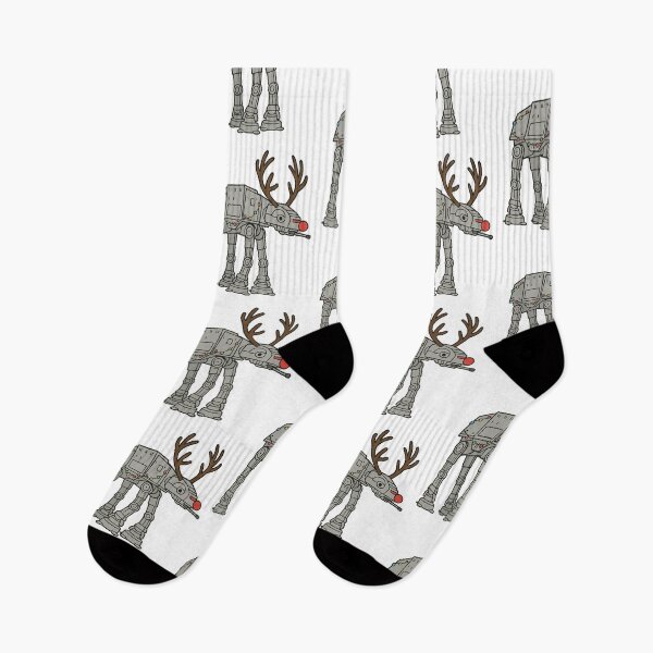 Item preview, Funny Star Wars Christmas Mashup – Rudolph the Red-Nosed AT-AT Walker | Cute Sci-Fi Holiday Gift for Geeks, Nerds & Star Wars Fans designed and sold by BrainBubbleArt.