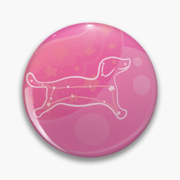 Item preview, Minimalist Puppy Silhouette over Pink designed and sold by Oni Figments.