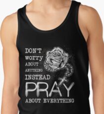 Rosary pray Tank Top