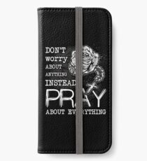Rosary pray iPhone Wallet/Case/Skin