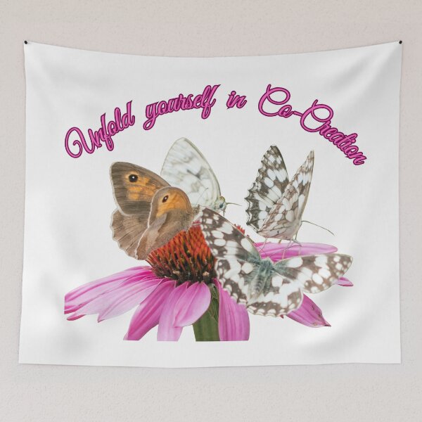 Item preview, Butterflies on Echinacea – Unfold yourself in co-creation | Inspiration & Joy of Life designed and sold by Katja LebenFreude.