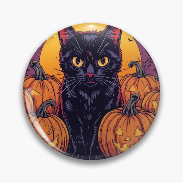 Item preview, Hallowen Cat designed and sold by crabyzero.