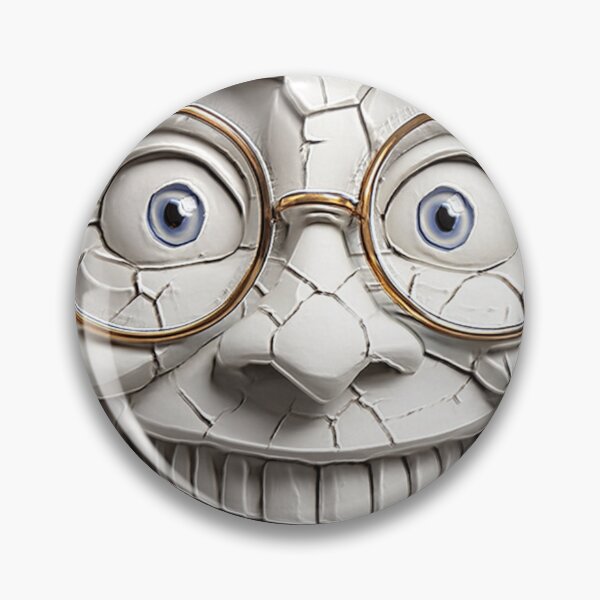 Item preview, stone face designed and sold by GraphicStyleX.