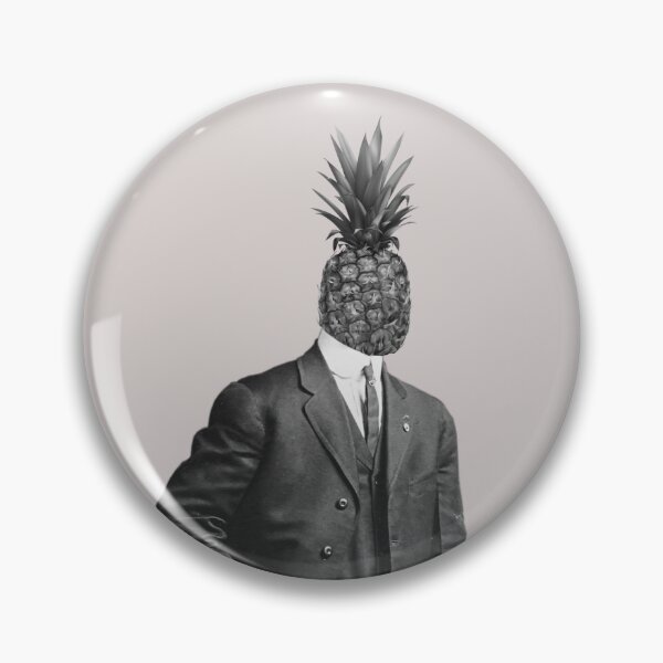Item preview, Pineapple Head – Quirky Tropical Fruit designed and sold by pineappledizajn.