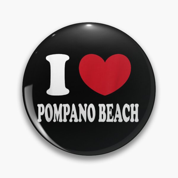 Item preview, i Love Pompano Beach designed and sold by waikibi ⭐⭐⭐⭐⭐.