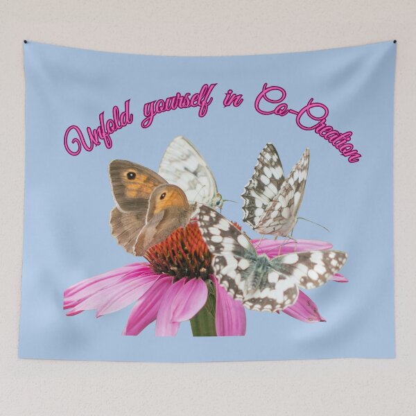 Item preview, Butterflies on Echinacea – Unfold yourself in co-creation | Inspiration & Joy of Life designed and sold by Katja LebenFreude.