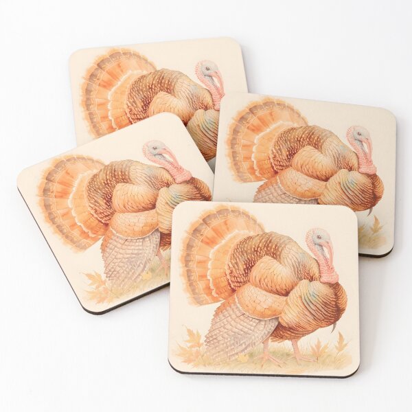 Item preview, Autumn Watercolor Turkey Reverie designed and sold by DariaCraft.