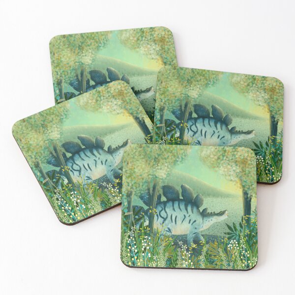 Item preview, Walking with Dinosaurs - Stegosaurus designed and sold by Katherine Quinn Illustration.