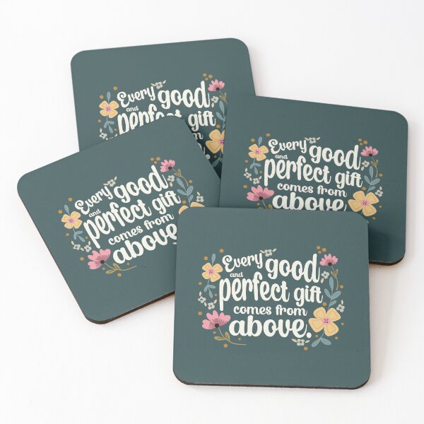 Item preview, Good and Perfect Gift - James 1:17 designed and sold by Willow & Grace Designs.
