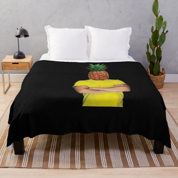 Item preview, Pineapple Head – Quirky Illustration of Man with Pineapple as Head designed and sold by pineappledizajn.