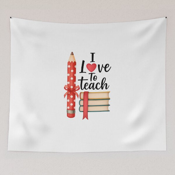 Item preview, I Love To teach designed and sold by CharmStudio.