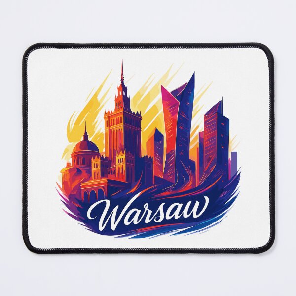 Item preview, Warsaw, magnificent capital of Poland, Polska, a gift designed and sold by Pineapple-Tree.