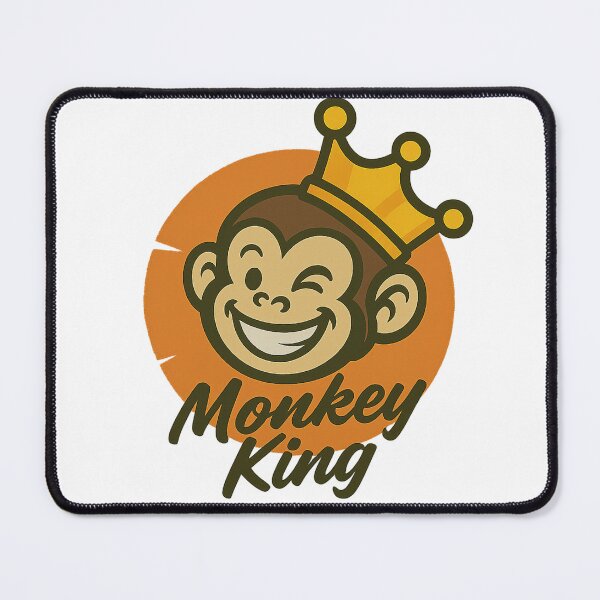 Item preview, Winking Monkey King Logo designed and sold by allisAlie.