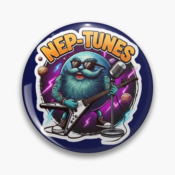 Item preview, Interstellar Nep-Tunes Dad Joke Humor designed and sold by PunStitch.