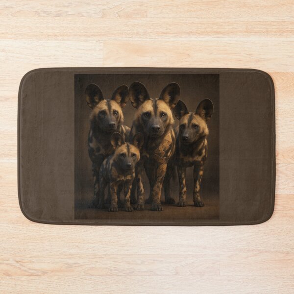 Item preview, African Wild Dog Pack – GeoWild Family Unity designed and sold by GeoWild Designs.