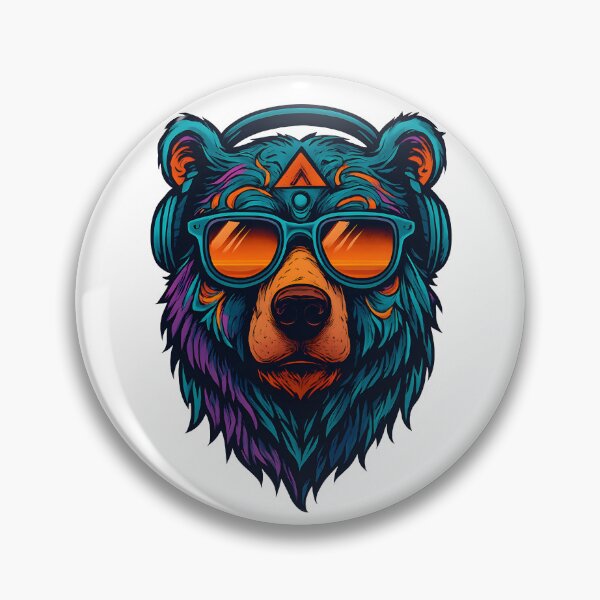 Item preview, Cool Bear with Sunglasses designed and sold by darkan1.