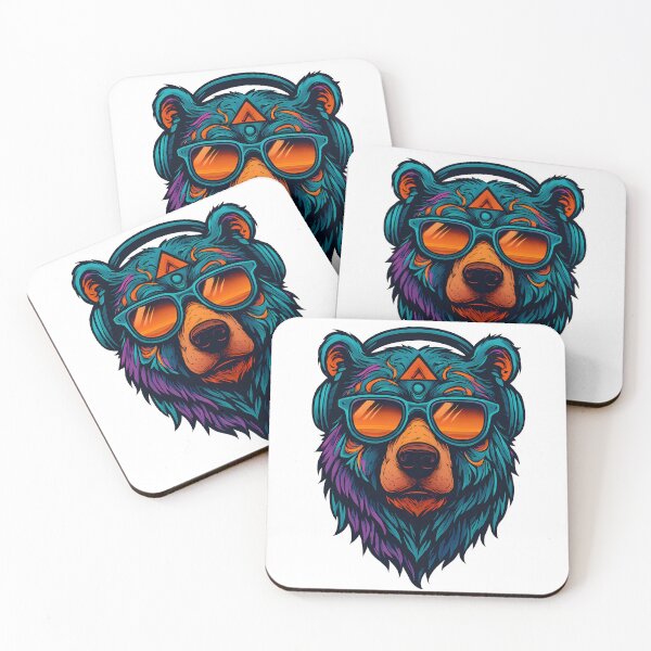 Item preview, Cool Bear with Sunglasses designed and sold by darkan1.