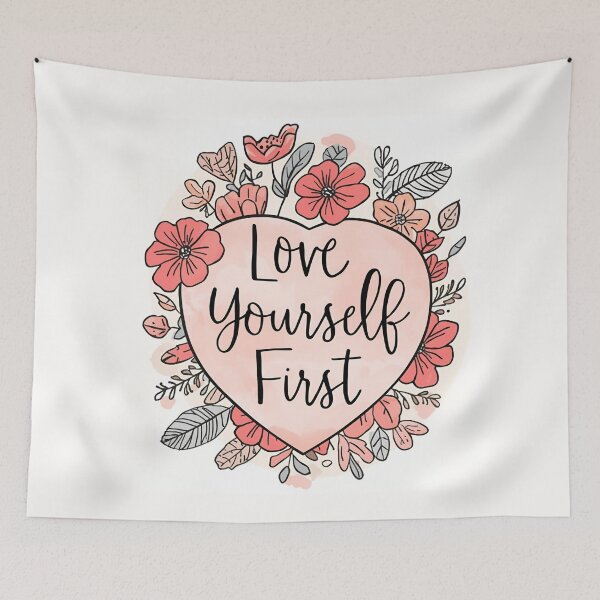 Item preview, Love Yourself First designed and sold by MakarenaCreate.
