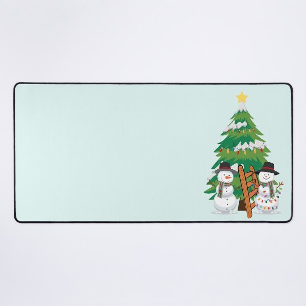 Item preview, Snowmen Decorating Christmas Tree designed and sold by LadyInEverGreen.