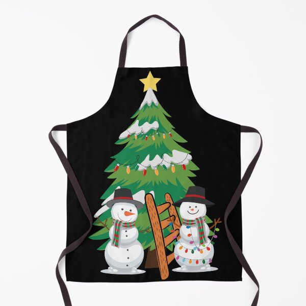 Item preview, Snowmen Decorating Christmas Tree designed and sold by LadyInEverGreen.