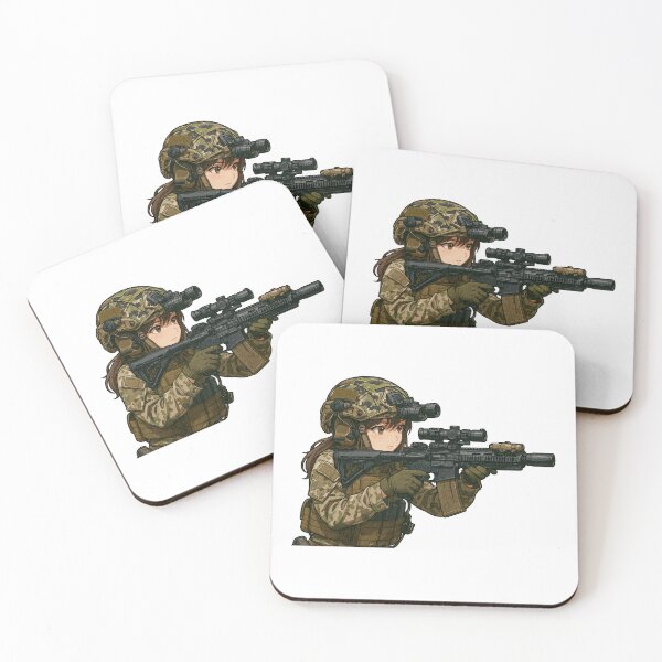 Item preview, PEW PEW GIRL – Cute, Loud, and Ready to Fire designed and sold by RAWLIFEGRAPHIC.