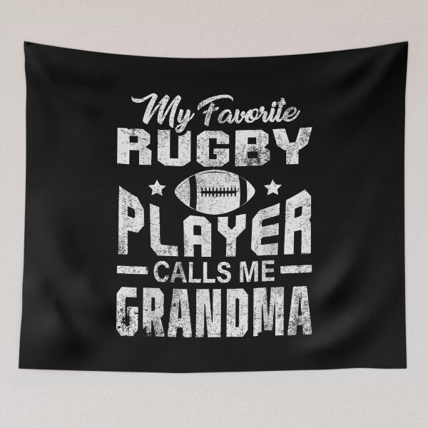 Item preview, My Favorite Rugby Player Calls Me Grandma Mother's Day designed and sold by DoodleUrban.