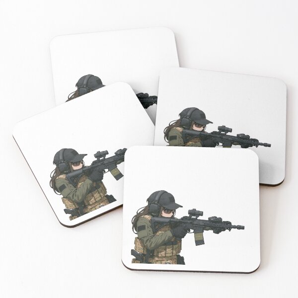 Item preview, PEW PEW GIRL – Cute, Loud, and Ready to Fire designed and sold by RAWLIFEGRAPHIC.