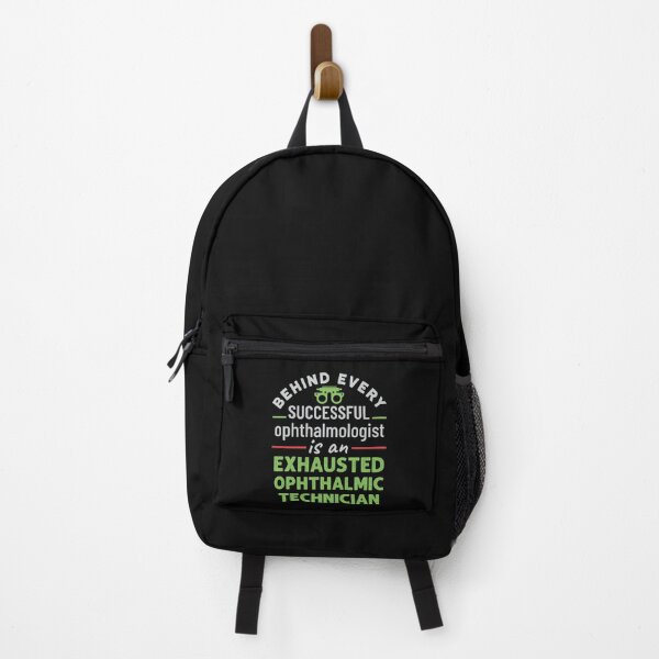 Item preview, Behind Every Great Ophthalmologist is an Exhausted Ophthalmic Technician designed and sold by jaygo.