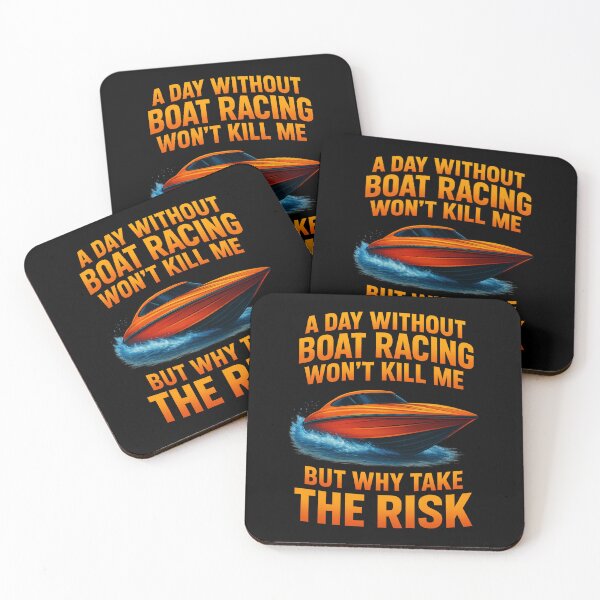 Item preview, Boat Racing Funny Orange designed and sold by ChristinasMess.
