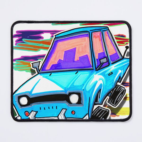 Item preview, fun cartoon car design designed and sold by vallertine.