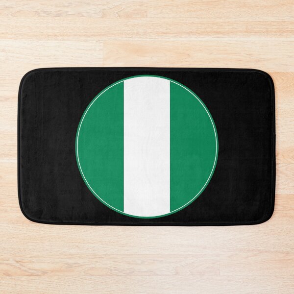 Item preview, Nigeria Flag Round Design designed and sold by NTGUILTY.