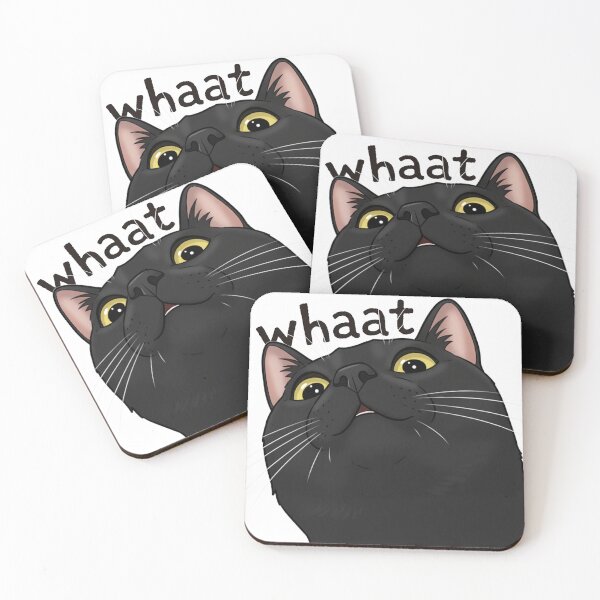 Item preview, My Friend - Black Cat designed and sold by WHAAT-ARTSTORE.