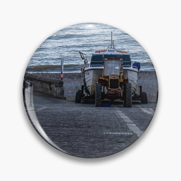 Item preview, Fishing boats on Cromer beach designed and sold by yackers1.